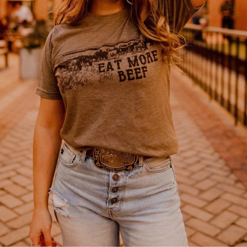 Eat More Beef Graphic Tee